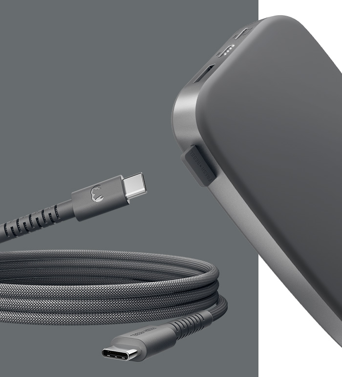 FlexWave USB-A to USB-C cable 200cm - Mix and Match